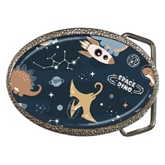 Space Theme Art Pattern Design Wallpaper Belt Buckles by Proyonanggan