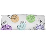 Cartoon Bird Cute Doodle Bird Body Pillow Case (Dakimakura) Body Pillow Case