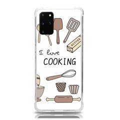 I Love Cooking Baking Utensils Knife Samsung Galaxy S20plus 6 7 Inch Tpu Uv Case by Apen