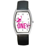 Wild One Barrel Style Metal Watch Front