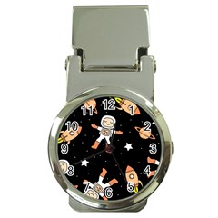 Astronaut Space Rockets Spaceman Money Clip Watches by Ravend