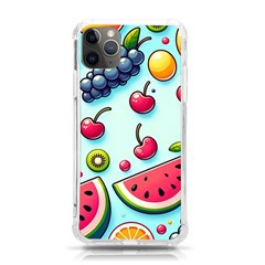 Fruits Sweet Pattern Iphone 11 Pro Max 6 5 Inch Tpu Uv Print Case by Ravend