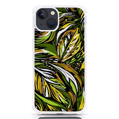 Foliage Pattern Texture Background Iphone 13 Tpu Uv Print Case by Ravend