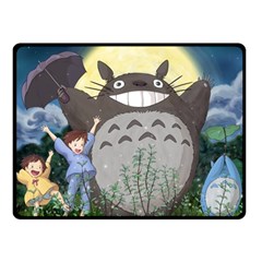 Illustration Anime Cartoon My Neighbor Totoro Fleece Blanket (small) by Sarkoni