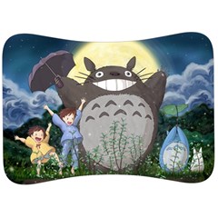 Illustration Anime Cartoon My Neighbor Totoro Velour Seat Head Rest Cushion by Sarkoni