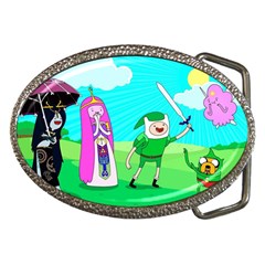 Adventure Time The Legend Of Zelda Parody Belt Buckles by Sarkoni