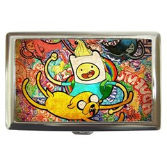 Painting Illustration Adventure Time Psychedelic Art Cigarette Money Case by Sarkoni