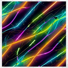 Vibrant Neon Dreams Canvas 20  X 20  by essentialimage