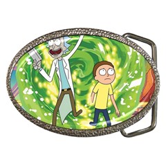 Rick And Morty Adventure Time Cartoon Belt Buckles by Bedest