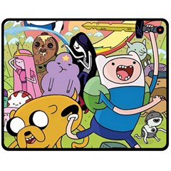 Adventure Time Finn  Jake Two Sides Fleece Blanket (medium) by Bedest