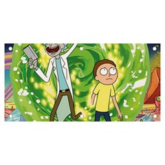 Rick And Morty Adventure Time Cartoon Banner And Sign 6  X 3  by Bedest