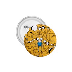 Adventure Time Finn Jake Cartoon 1 75  Buttons by Bedest