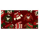 Ugly Sweater Wrapping Paper Banner and Sign 6  x 3  Front