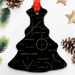 Abstract Math Pattern Ornament (christmas Tree)  by Hannah976