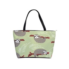 Sloths Pattern Design Classic Shoulder Handbag by Hannah976