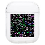 Math Linear Mathematics Education Circle Background Soft TPU AirPods 1/2 Case Front