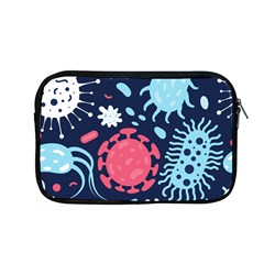 Seamless Pattern Microbes Virus Vector Illustration Apple Macbook Pro 13  Zipper Case by Ravend