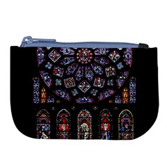 Photos Chartres Rosette Cathedral Large Coin Purse by Bedest