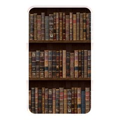 Old Bookshelf Orderly Antique Books Memory Card Reader (rectangular) by Cendanart