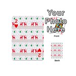 Christmas Playing Cards 54 Designs (Mini) Front - Heart2