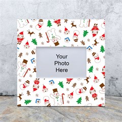 Christmas White Box Photo Frame 4  X 6  by saad11