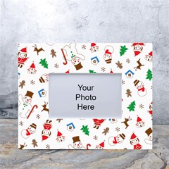 Christmas White Tabletop Photo Frame 4 x6  by saad11