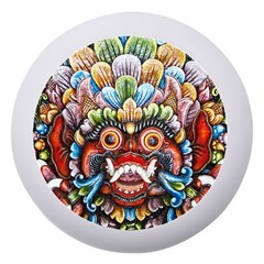 Wood Sculpture Bali Logo Dento Box With Mirror by Ket1n9