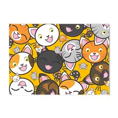 Cats Cute Kitty Kitties Kitten Crystal Sticker (a4) by Ket1n9