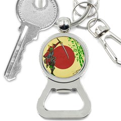 Meme Samurai Artwork Japaneses Bottle Opener Key Chain by Cendanart