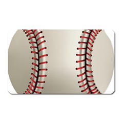 Baseball Magnet (rectangular) by Ket1n9