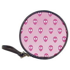 Alien Pattern Pink Classic 20-cd Wallets by Ket1n9