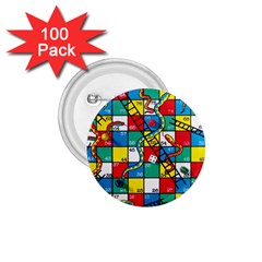 Snakes And Ladders 1 75  Buttons (100 Pack)  by Ket1n9