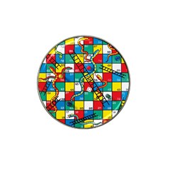 Snakes And Ladders Hat Clip Ball Marker (4 Pack) by Ket1n9