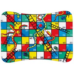 Snakes And Ladders Velour Seat Head Rest Cushion by Ket1n9