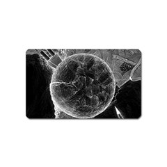 Space Universe Earth Rocket Magnet (name Card) by Ket1n9