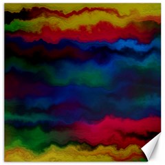 Watercolour Color Background Canvas 12  X 12  by Ket1n9