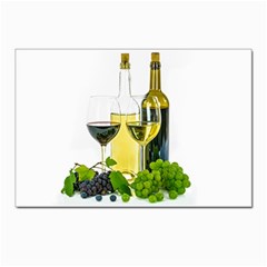 White Wine Red Wine The Bottle Postcards 5  X 7  (pkg Of 10) by Ket1n9