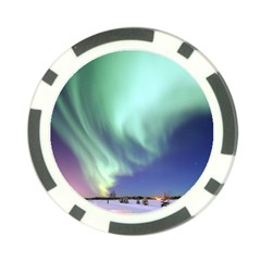 Aurora Borealis Alaska Space Poker Chip Card Guard (10 Pack) by Ket1n9