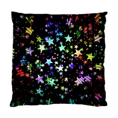 Christmas Star Gloss Lights Light Standard Cushion Case (two Sides) by Ket1n9