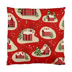 Christmas New Year Seamless Pattern Standard Cushion Case (one Side) by Ket1n9