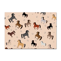 Horses For Courses Pattern Sticker A4 (100 Pack) by Ket1n9