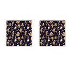 Alien Surface Pattern Cufflinks (Square) Front(Pair)