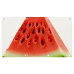 Seamless Background With Watermelon Slices Banner and Sign 7  x 4  Front