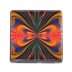 Casanova Abstract Art-colors Cool Druffix Flower Freaky Trippy Memory Card Reader (square 5 Slot) by Ket1n9