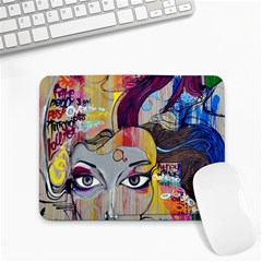 Graffiti Mural Street Art Painting Small Mousepad by Ket1n9