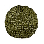 Aligator Skin Standard 15  Premium Round Cushions Back