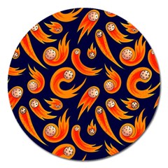 Space Patterns Pattern Magnet 5  (round) by Hannah976