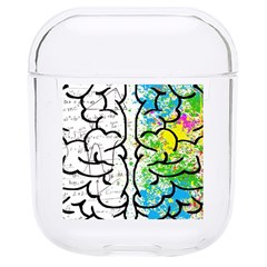 Brain Mind Psychology Idea Drawing Hard Pc Airpods 1/2 Case by Ndabl3x