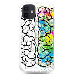 Brain Mind Psychology Idea Drawing Iphone 12/12 Pro Tpu Uv Print Case by Ndabl3x