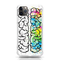 Brain Mind Psychology Idea Drawing Iphone 11 Pro Max 6 5 Inch Tpu Uv Print Case by Ndabl3x